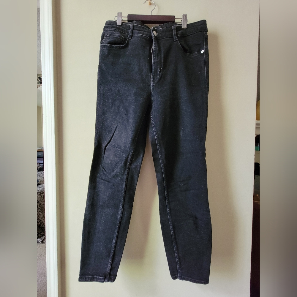 Zara black skinny jeans